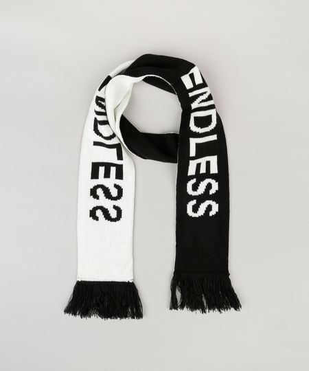 Cachecol-Masculino-em-Trico--Endless--Preto-8903255-Preto_1