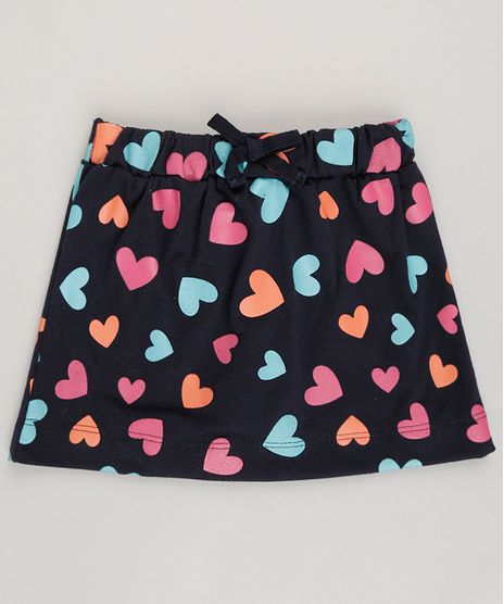 Saia-Infantil-Estampada-de-Coracoes-Azul-Marinho-9040779-Azul_Marinho_1