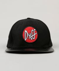 Bone-Masculino-Os-Simpsons--Duff--Preto-9010891-Preto_1