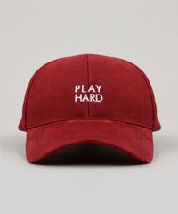 Bone-Masculino--Play-Hard--com-Suede-Vinho-9008176-Vinho_1