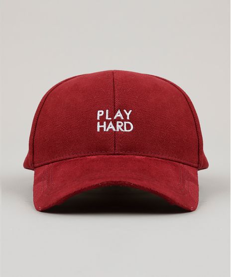Bone-Masculino--Play-Hard--com-Suede-Vinho-9008176-Vinho_1