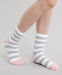 Kit-de-2-Meias-Femininas-de-Inverno-Felpuda-Multicor-8900263-Multicor_2