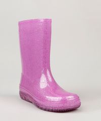 Bota-Galocha-Infantil-com-Glitter-Rosa-9149942-Rosa_2