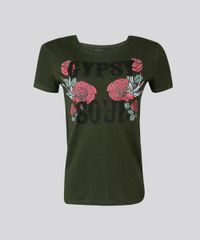 Blusa-Feminina--Gipsy-Soul--com-Estampa-Floral-Decote-Redondo-Manga-Curta-Verde-Militar-9028242-Verde_Militar_5