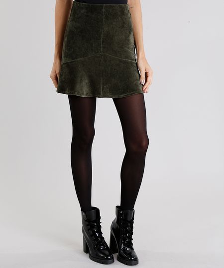 Saia-Feminina-em-Veludo-Cotele-Verde-Militar-9046741-Verde_Militar_1 Saia-Feminina-em-Veludo-Cotele-Verde-Militar-9046741-Verde_Militar_1