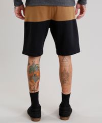 Bermuda-Masculina-em-Moletom-Marrom-8998190-Marrom_2