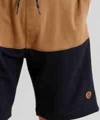 Bermuda-Masculina-em-Moletom-Marrom-8998190-Marrom_4