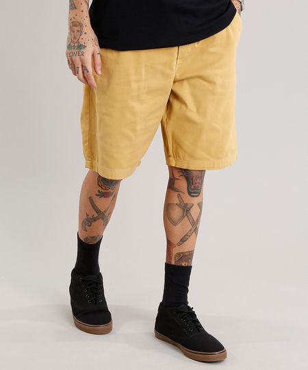 Bermuda-Masculina-Reta-Amarela-9081801-Amarelo_1 Bermuda-Masculina-Reta-Amarela-9081801-Amarelo_1