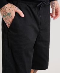 Bermuda-Masculina-Reta-Listrada-Preta-9081803-Preto_4