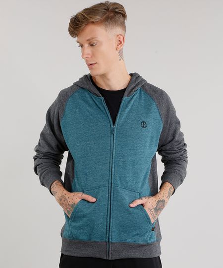Blusao-Masculino-em-Moletom-com-Capuz-Manga-Longa-Verde-8460978-Verde_1