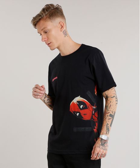Camiseta-Masculina-Deadpool-Manga-Curta-Gola-Redonda-Preta-9077680-Preto_1