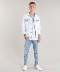 Calca-Jeans-Masculina-Skinny-Destroyed-Azul-Claro-9029559-Azul_Claro_3