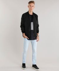 Camiseta-Masculina-com-Recortes-Manga-Curta-Gola-Redonda-Preta-9079163-Preto_3