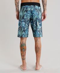 Bermuda-Surf-Masculina-Estampada-de-Folhagens-Preta-9064344-Preto_2