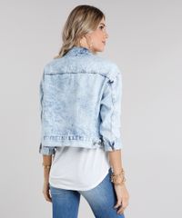 Jaqueta-Jeans-Feminina-Cropped-com-Aviamentos-Manga-Longa-Azul-Claro-9011127-Azul_Claro_2