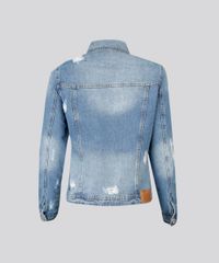 Jaqueta-Jeans-Feminina-Destroyed-com-Estampa-Manga-Longa-Azul-Medio-9006263-Azul_Medio_6