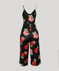Macacao-Feminino-Pantacourt-Estampado-Floral-com-Vazado-de-Alca-Preto-9006637-Preto_6
