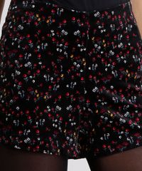 Short-Feminino-Hot-Pant-em-Veludo-Cotele-Estampado-Floral-Cintura-Alta-Preto-8855954-Preto_4