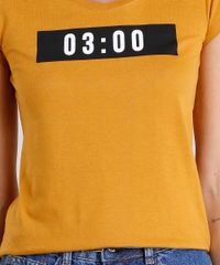 Blusa-Feminina--03-00--Manga-Curta-Decote-Redondo-Amarelo-Escuro-8810097-Amarelo_Escuro_4