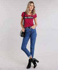 Blusa-Feminina--Me-Poupe--Manga-Curta-Decote-Redondo-Vinho-8810097-Vinho_3
