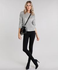 Sueter-Feminino-com-Paetes-em-Trico-Manga-Longa-Decote-Redondo-Cinza-Mescla-8892825-Cinza_Mescla_3