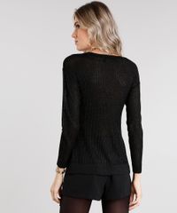 Sueter-Feminino-com-Lurex-em-Trico-Manga-Longa-Decote-Redondo-Preto-8897230-Preto_2