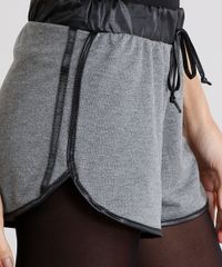 Short-Feminino-Running--em-Moletom-Cinza-Mescla-9041023-Cinza_Mescla_4 Short-Feminino-Running--em-Moletom-Cinza-Mescla-9041023-Cinza_Mescla_4