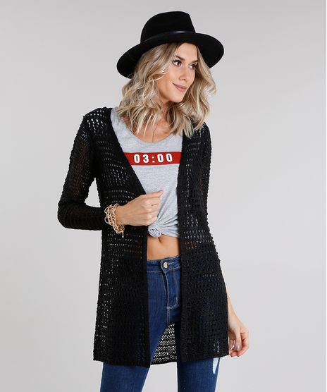 Capa-Feminina-Longa-em-Trico-com-Lurex-Manga-Longa-Preta-8892827-Preto_1