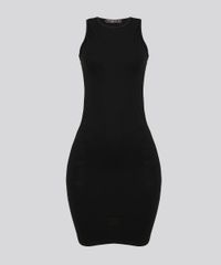 Vestido-Feminino-Curto--You-Need-Less--Sem-Manga-Decote-Redondo-Preto-9047974-Preto_5