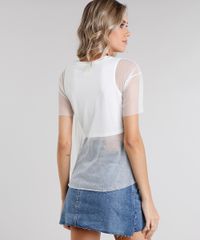 Blusa-Feminina-em-Tela--03--com-Regata-Manga-Curta-Decote-Redondo-Off-White-9052541-Off_White_2