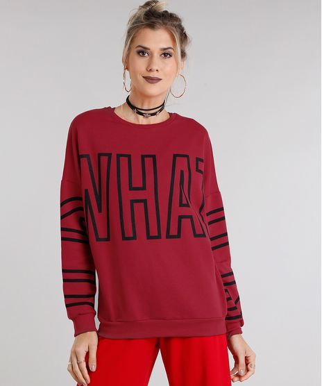 Blusao-Feminino-Longo-em-Moletom--What--Manga-Longa-Decote-Redondo-Vermelho-9008639-Vermelho_1