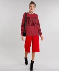 Blusao-Feminino-Longo-em-Moletom--What--Manga-Longa-Decote-Redondo-Vermelho-9008639-Vermelho_3