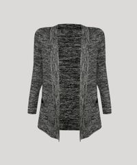 Capa-Feminina-em-Trico-Mescla-com-Bolso-Manga-Longa-Preto-8846374-Preto_5