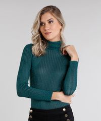 Sueter-Cacharrel-Feminino-com-Lurex-em-Trico-Manga-Longa-Gola-Alta-Verde-8854146-Verde_1