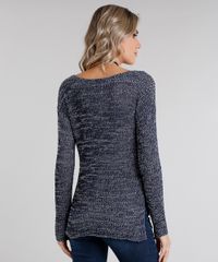 Sueter-Feminino-em-Trico-com-Lurex-Manga-Longa-Decote-Redondo-Azul-Marinho-8892829-Azul_Marinho_2