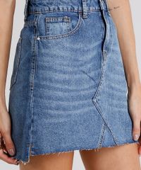 Saia-Jeans-Feminina-Vintage-Destroyed-Azul-Medio-9075461-Azul_Medio_4