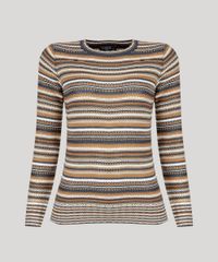 Sueter-Feminino-em-Trico-Listrado-Manga-Longa-Decote-Redondo-Caramelo-8847431-Caramelo_5