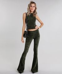 Calca-Feminina-Flare-em-Veludo-Cotele-Verde-Militar-9046747-Verde_Militar_3