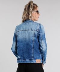 Jaqueta-Jeans-Feminina-Destroyed-Manga-Longa-Azul-Medio-9031178-Azul_Medio_2