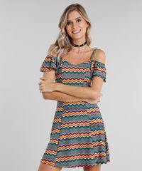 Vestido-Feminino-Open-Shoulder-Estampado-Geometrico-Verde-9033234-Verde_1