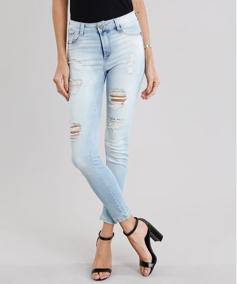 Calca-Jeans-Feminina-Sawary-Super-Skinny-Push-Up-Destroyed-Azul-Claro-9135598-Azul_Claro_1