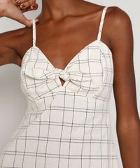Vestido-Feminino-Curto-Estampado-Quadriculado-com-Bojo-e-No-Alca-Fina-Off-White-9965306-Off_White_4