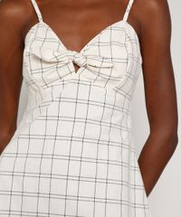 Vestido-Feminino-Curto-Estampado-Quadriculado-com-Bojo-e-No-Alca-Fina-Off-White-9965306-Off_White_5