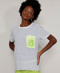 Camiseta-Feminina-Listrada-Manga-Curta-Ursinhos-Carinhosos-com-Bolso-Decote-Redondo-Branca-9976162-Branco_1