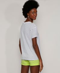 Camiseta-Feminina-Listrada-Manga-Curta-Ursinhos-Carinhosos-com-Bolso-Decote-Redondo-Branca-9976162-Branco_4