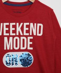 Camiseta-Infantil-Manga-Longa--Weekend-Mode--com-Paetes-Vermelha-9979088-Vermelho_4