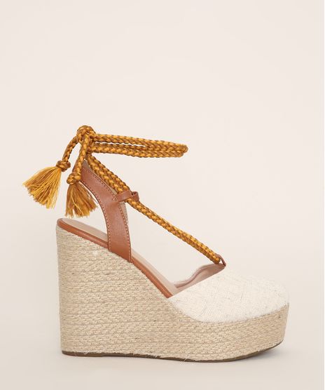 Espadrille-Feminino-Oneself-Salto-Alto-com-Cordao-Bege-9983115-Bege_2