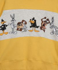 Blusa-de-Moletom-Infantil-Looney-Tunes-com-Capuz-Amarelo-9979300-Amarelo_2