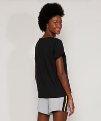 Pijama-Feminino-Harry-Potter-Lufa-Lufa-Metalizado-Manga-Curta-Preto-9972300-Preto_2