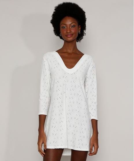 Saida-de-Praia-de-Laise-Feminina-Curta-Manga-7-8-Off-White-9974994-Off_White_1